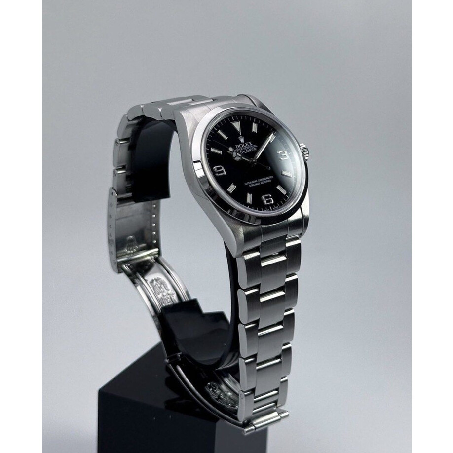 (SOLD!!) 36mm • 1995 Rolex Explorer 1 14270 Black Dial